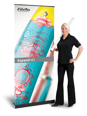 RollUp Banner Expand M2 (850 - 1000 mm) - Animation